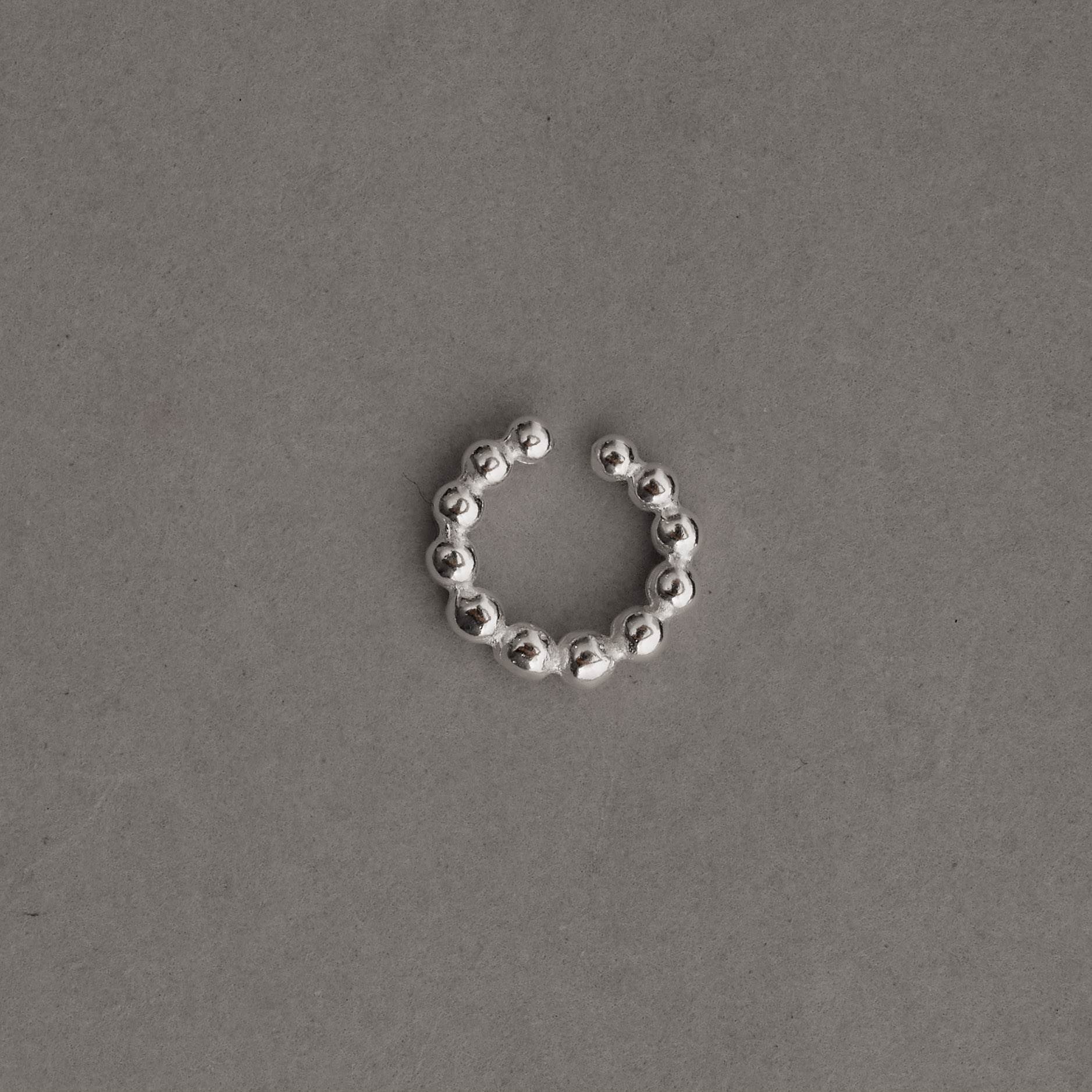 Imagem Secundária Piercing fake argola rígida fio bolinhas