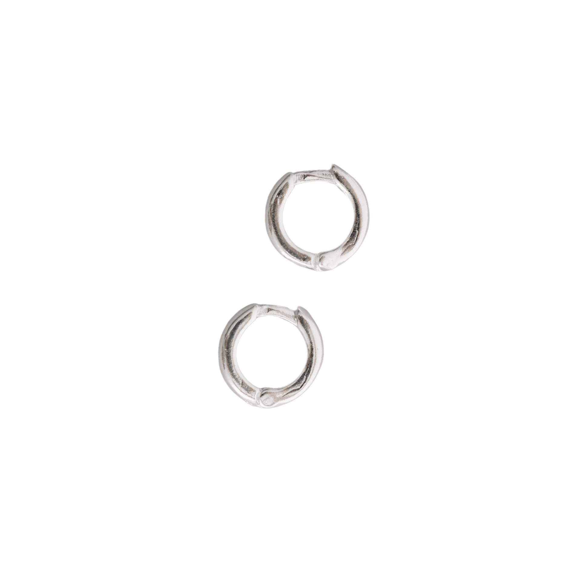 Argola click redonda 9mm fio meia cana