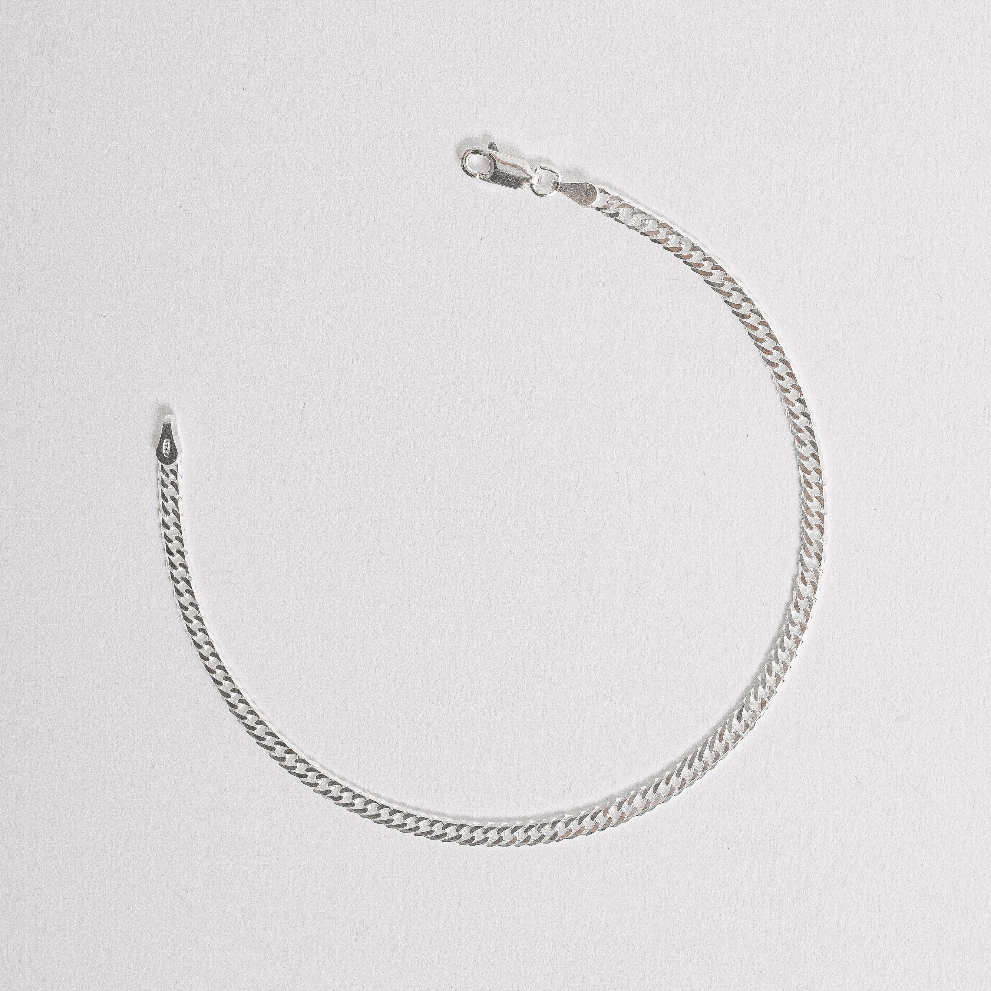 Pulseira corrente grumet 3.3 21cm