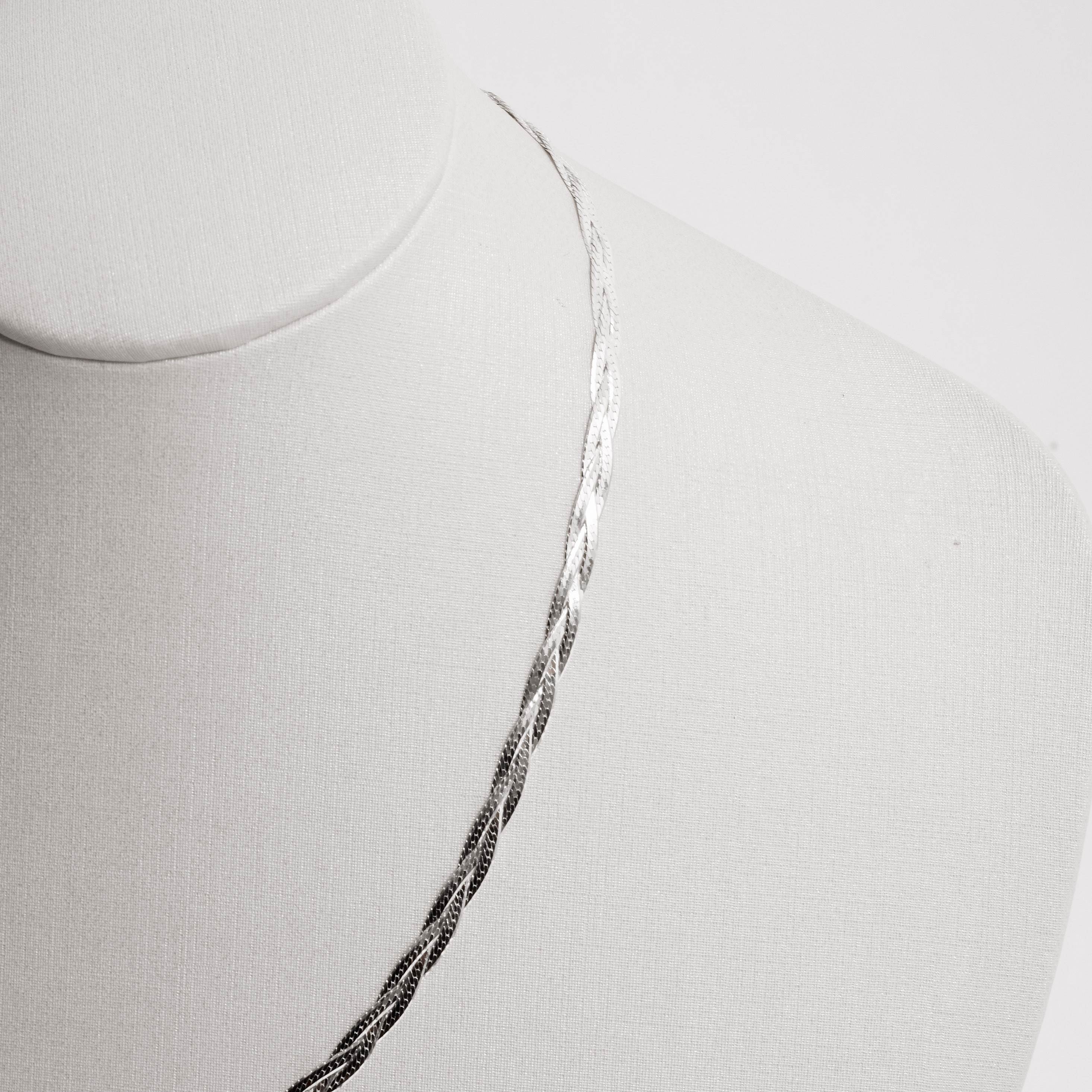 Imagem Secundária Corrente trança 3 fios 40cm