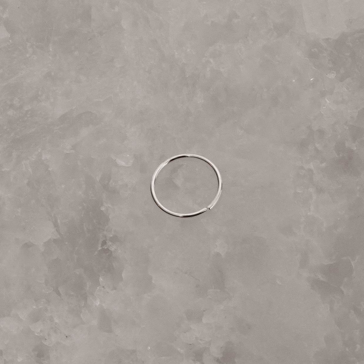 Piercing nariz argola 8mm