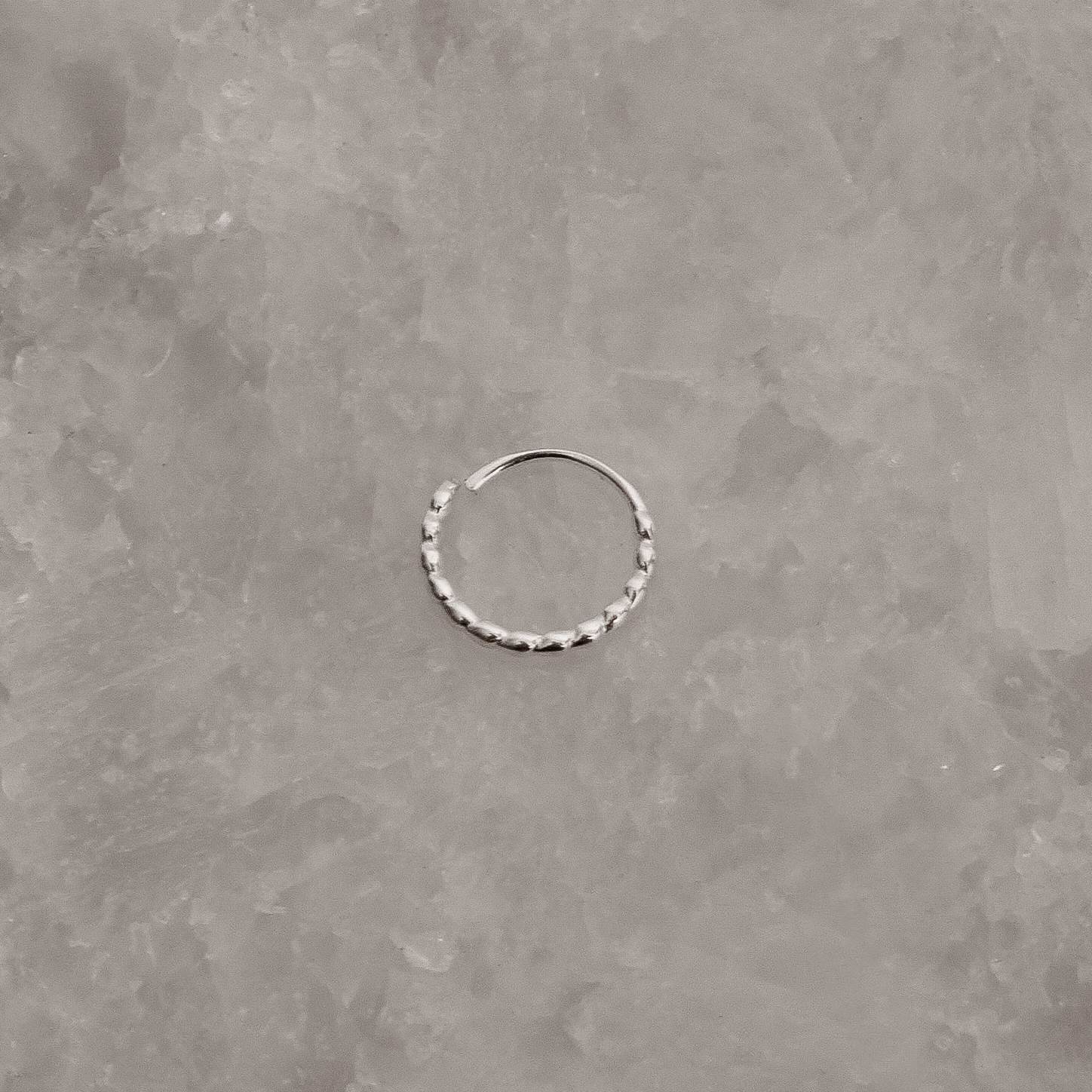 Imagem Secundária Piercing nariz argola azeitonas 9mm