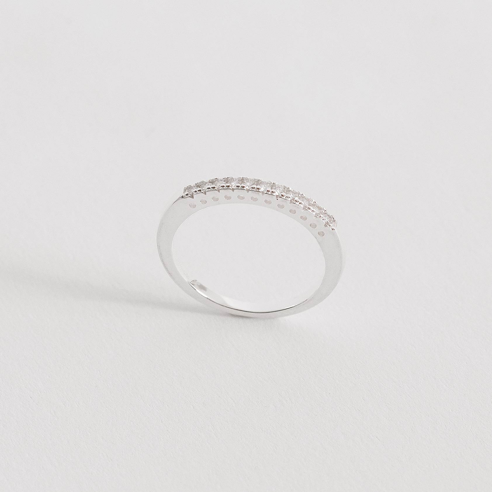 Imagem Anel meia aliança moissanite 1.5mm 