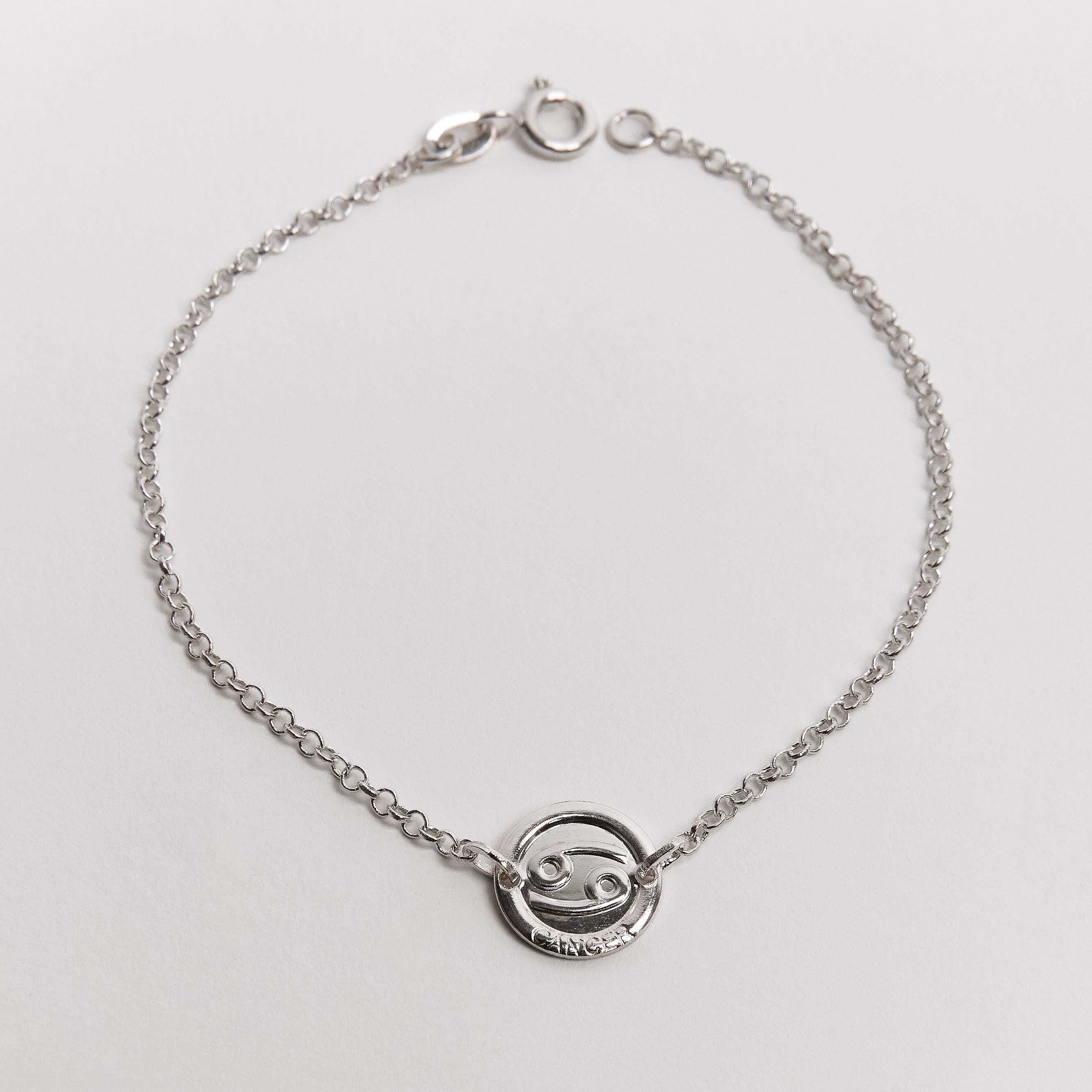 Imagem Pulseira entremeio signo câncer