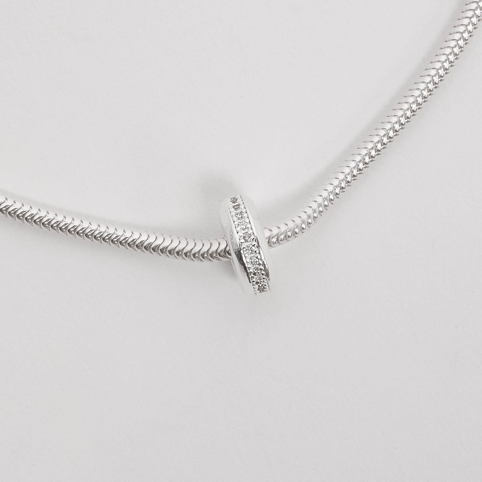 Imagem Secundária Berloque trava cravejado com silicone 10mm