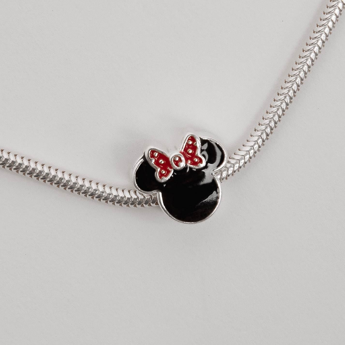Imagem Secundária Berloque separador Minnie 13mm resina