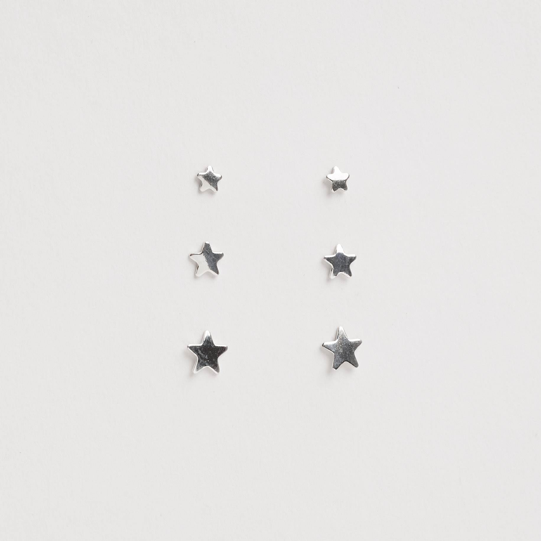 Trio estrelas 3, 4 e 5mm