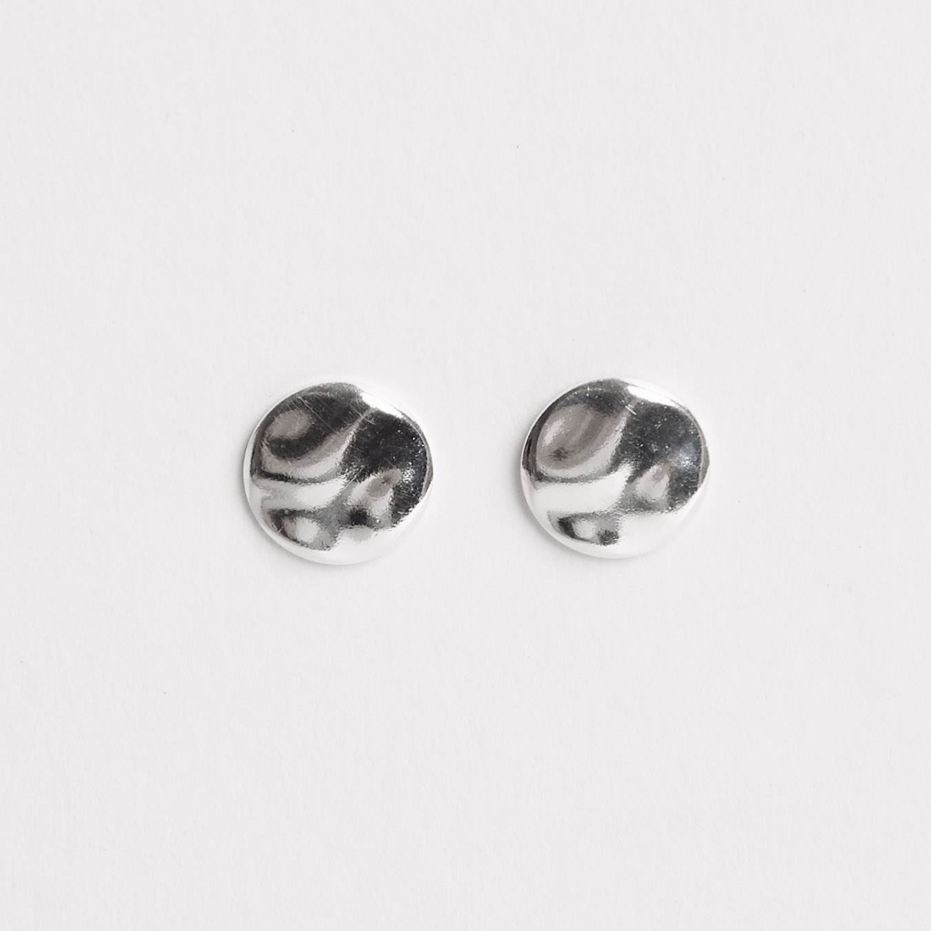 Brinco círculo ondulado 10mm