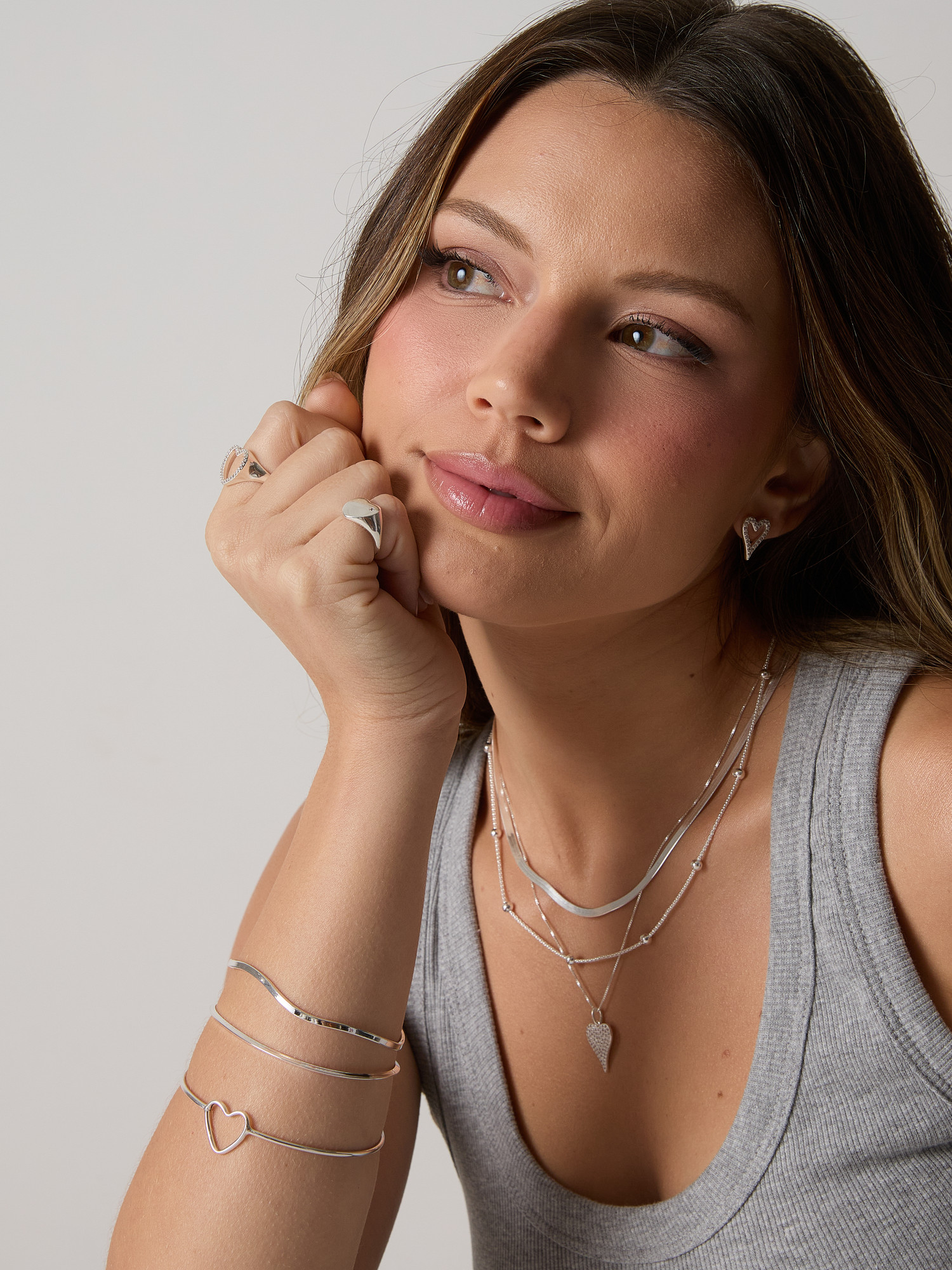 Mix para inspirar Bracelete 2.3 fio triângulo
