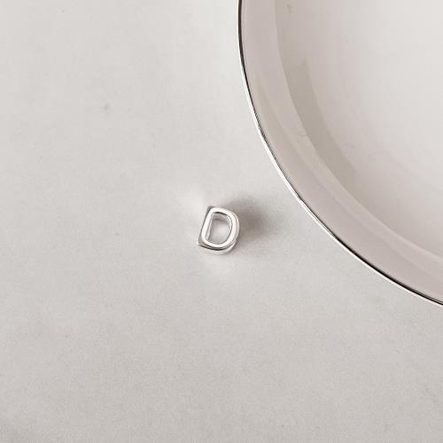 Berloque separador letra D 10mm