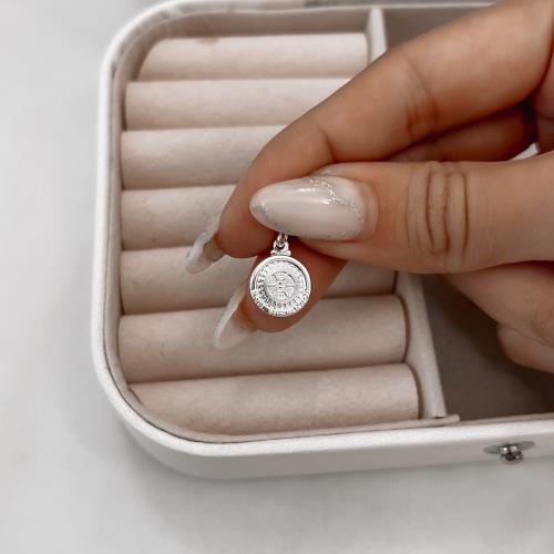 Berloque pingente medalha Engenharia Mecânica 14mm