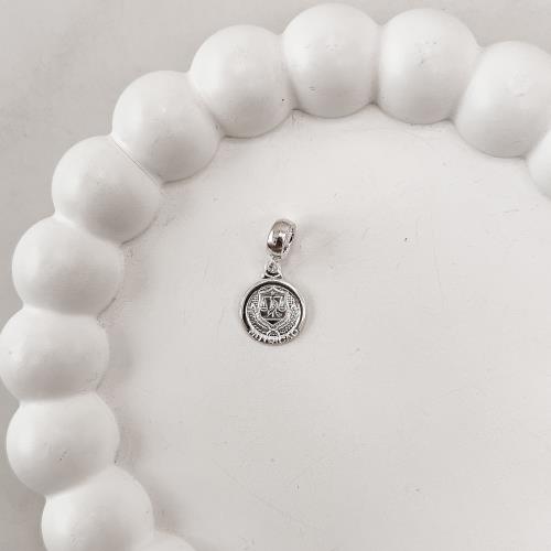 Berloque pingente medalha Nutrição 14mm