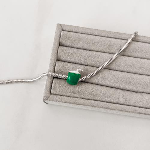 Berloque separador água de coco 12mm resina