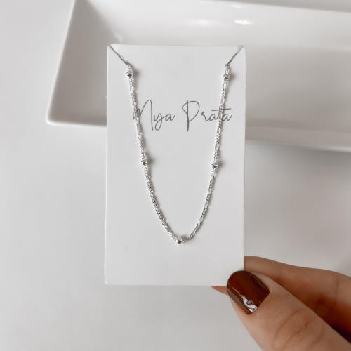 Corrente 3x1 com bolas 2.5 45cm