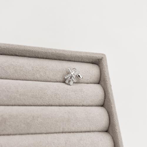 Berloque pingente moinho de vento 11mm