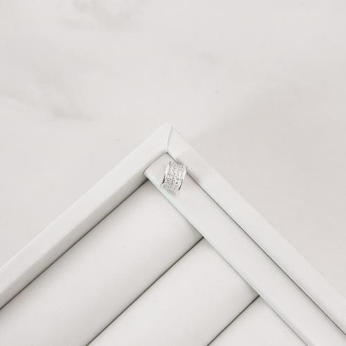Berloque separador triplo cravejado 9mm