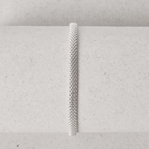 Pulseira pipoca achatada 4.9 20cm