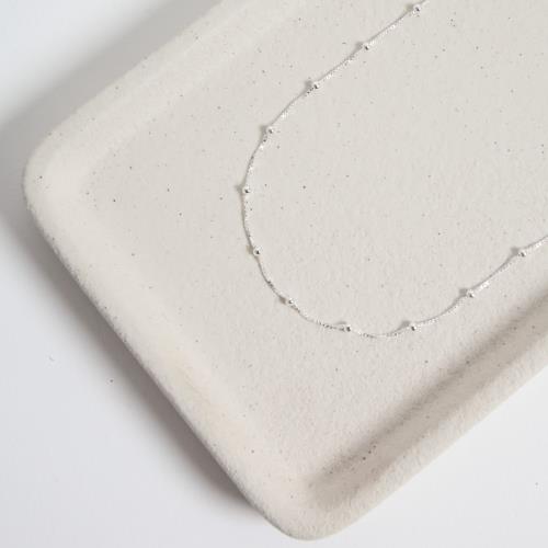 Corrente veneziana com bolas 2mm 50cm