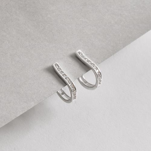 Argola click redonda palito cravejado 15mm detalhe vazado