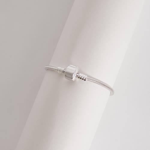 Pulseira para berloques 2.4 fecho redondo liso