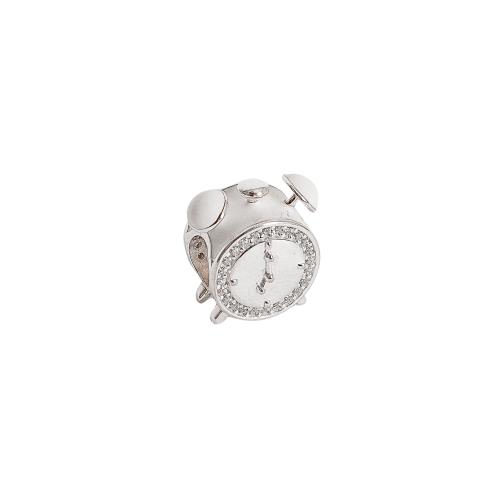 Berloque separador relógio cravejado 13mm resina