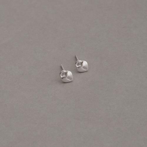 Brinco cadeado coração 6mm