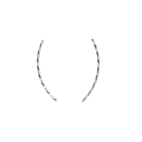 Brinco ear cuff fio torcido 40mm
