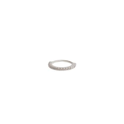 Piercing nariz argola cravejada 10mm