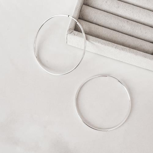 Argola redonda 50mm tradicional