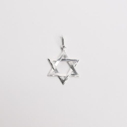 Pingente estrela de Davi 22mm