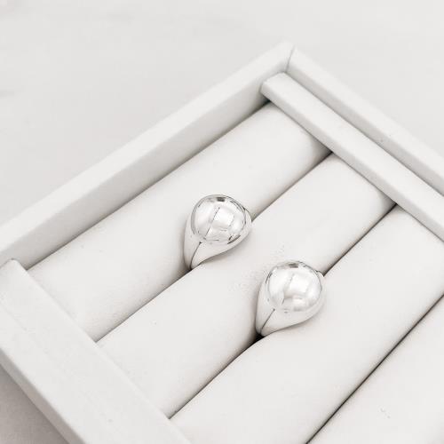 Anel largo círculo pesado