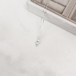 Colar menino com zircônia elo cravejado 10mm 45cm