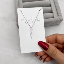 Colar raio passante 22mm 45cm