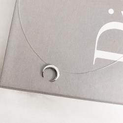 Colar nylon lua invertida 40cm