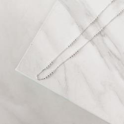 Corrente veneziana v15 com detalhe 5 bolas 2.5 40cm