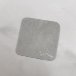 Flanela limpa pratas cinza 7,5x7,5cm