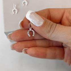 Pingente ferradura 8mm