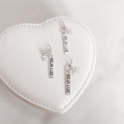 Pingente patuá seja luz resina