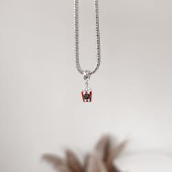 Berloque pingente popcorn 12mm resina