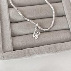 Berloque pingente love 9mm