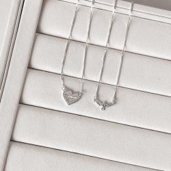 Escapulário Espirito Santo coração v15 60cm