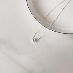 Colar bola 5mm 40cm com alongadora