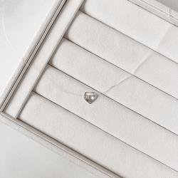 Colar nylon coração 40cm