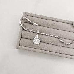 Berloque pingente medalha Engenharia Civil 14mm