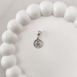 Berloque pingente medalha Nutrição 14mm