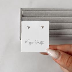 Brinco triângulo 3mm