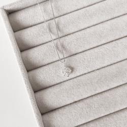 Colar pingente medalha estrela 4 pontas com cravejado 11mm 40cm