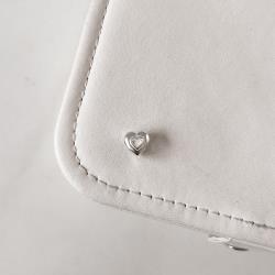 Berloque separador coração detalhe vazado 9mm