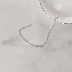 Pulseira corrente esteira 2.4 19cm