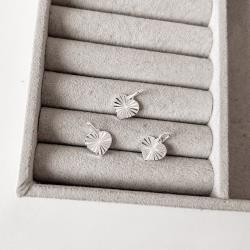 Pingente coração vinco 11mm